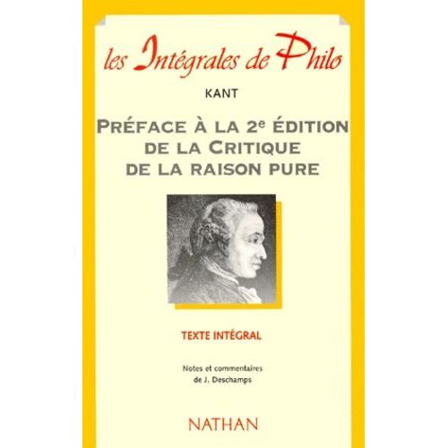Préface À La 2e Édition De La "Critique De La Raison Pure