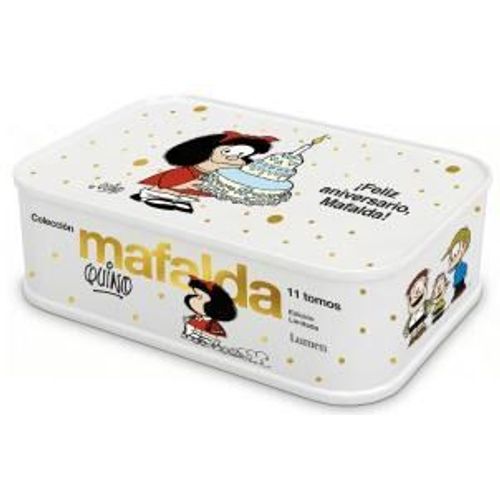 Lata Mafalda: 11 Tomos En Una Lata (Edición Feliz Aniversario, Mafalda) / Mafalda Collection: 11 Volumes In A Tin Box (Happy Anniversary Edition, Mafalda)