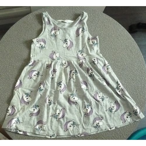 Robe Licorne Fille 2-4 Ans