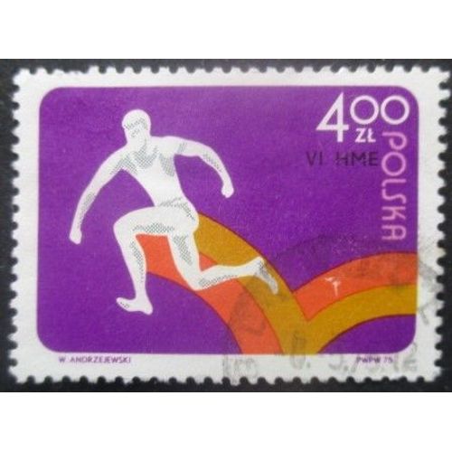 Pologne N°2204 Athlétisme Oblitéré