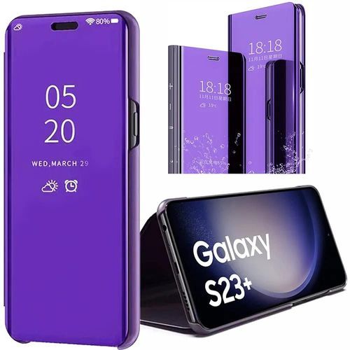 Coque Intégrale Pour Samsung Galaxy S23+ / S23 Plus - Protection Smart Case - Violet - E.F.Connection