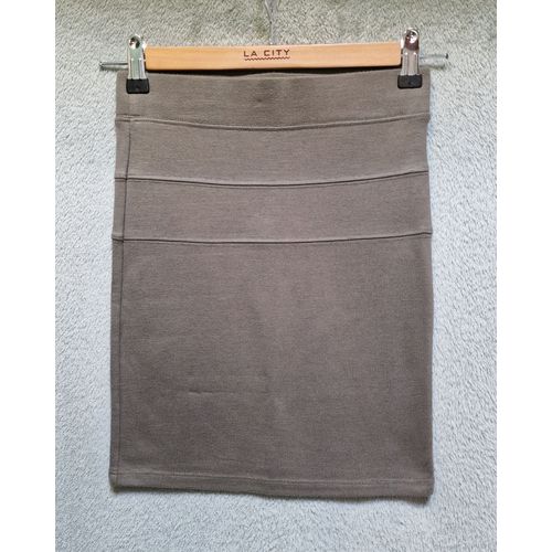 Mini Jupe Moulante Kaki Pimkie Taille Xs