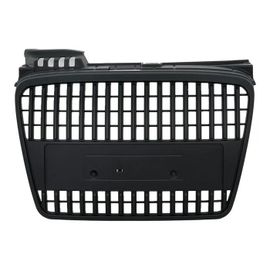 Grille Calandre Sans Badge Pour Audi A4 B7 2004-2008 Sedan Avant Cabrio Noir Mat
