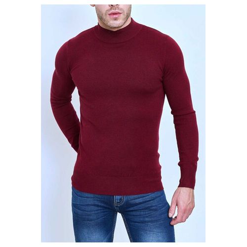 Pull Manches Longues Bordeaux Homme