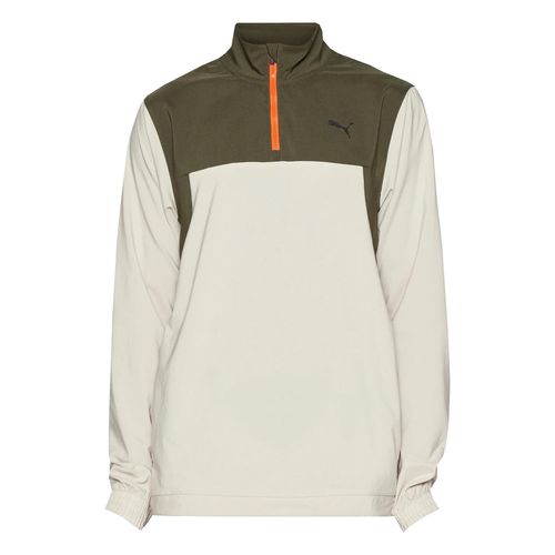 Sweat Demi Zip Camioneur Puma M Nrj Trend Wvn Jkt Beige