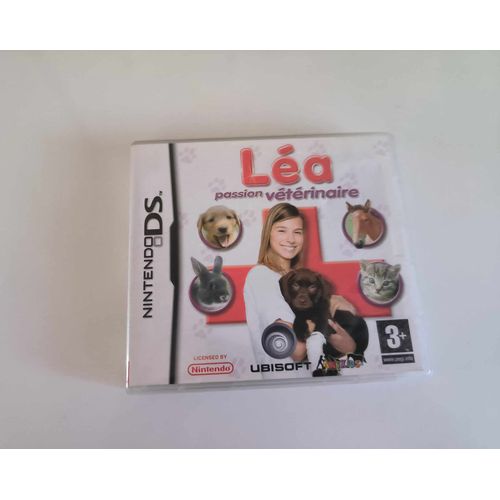 Jeux Nintendo Ds - Léa Passion Vétérinaire. Vendu Avec Sa Boite D'origine Et Sa Notice.