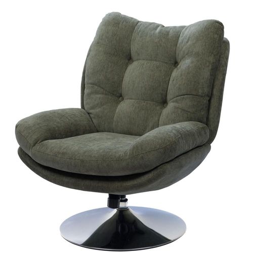 Fauteuil Magnum Vert Chrome