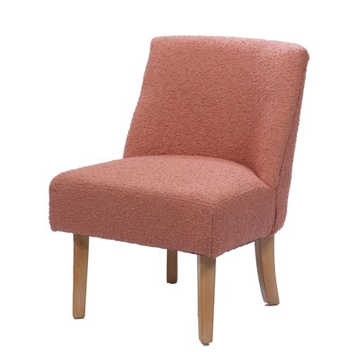 Fauteuil Dag Bouclette Rose (Lot De 2)