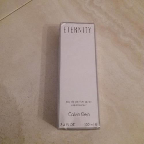 Eau De Parfum Femme Calvin Klein Eternity 100 Ml 