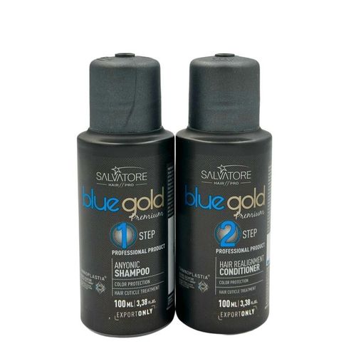 Pack Taninoplastie Blue Gold Premium Salvatore 2 X 100 Ml. 