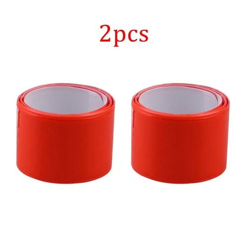 Bandes De Moulage Pour Vélo,Surintendant De Sécurité,Jambes De Fer,Sangle Lourde,Matériau De Coulée,Sécurité Routière,Manteau De Pluie,Ruban Adhésif,1 Pièce,4 Pièces - Type Orange-2pcs #B