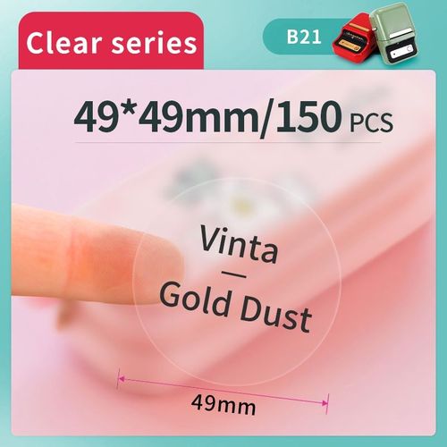 rouleau de papier adh¿¿sif color¿¿ pour imprimante ¿¿ papier thermique B21/B3S",pour la maison et le bureau,rond et carr¿¿,"autocollant imprimable - Type 1 Roll 4949T