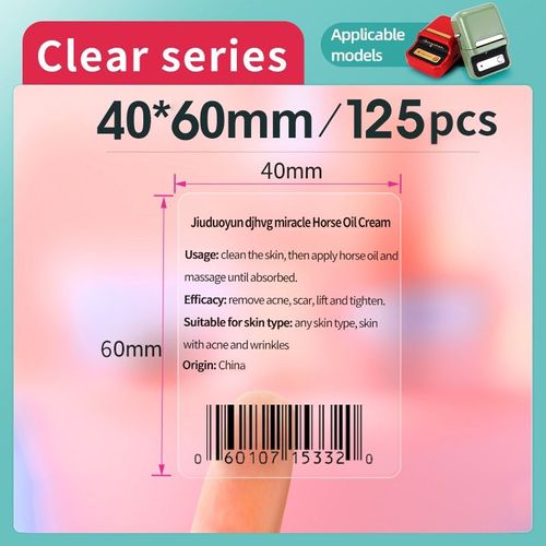 rouleau de papier adh¿¿sif color¿¿ pour imprimante ¿¿ papier thermique B21/B3S",pour la maison et le bureau,rond et carr¿¿,"autocollant imprimable - Type 1 Roll 4060T