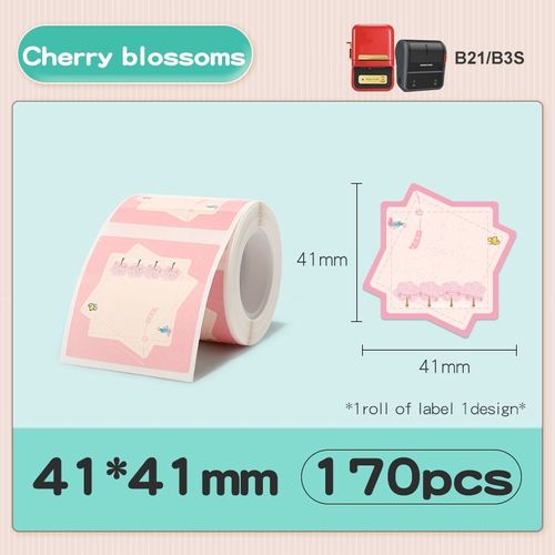 rouleau de papier adh¿¿sif color¿¿ pour imprimante ¿¿ papier thermique B21/B3S",pour la maison et le bureau,rond et carr¿¿,"autocollant imprimable - Type 1 Roll 4141