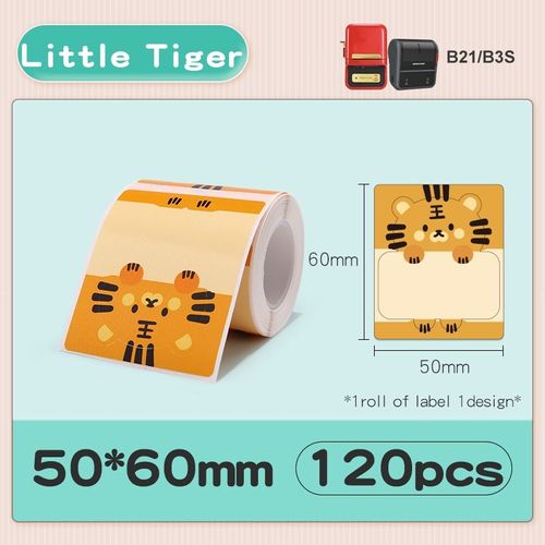rouleau de papier adh¿¿sif color¿¿ pour imprimante ¿¿ papier thermique B21/B3S",pour la maison et le bureau,rond et carr¿¿,"autocollant imprimable - Type 1 Roll 5060