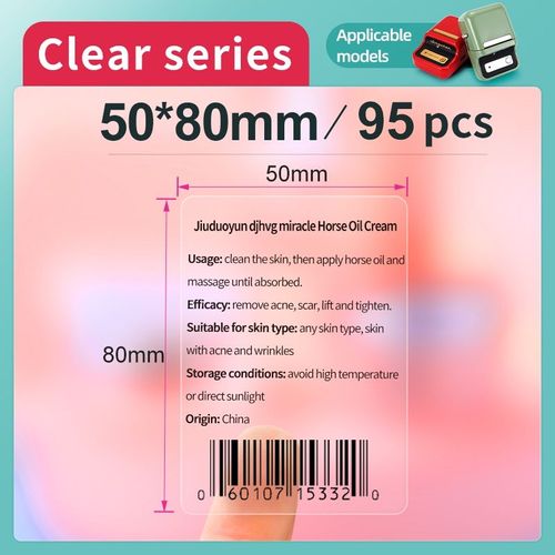 rouleau de papier adh¿¿sif color¿¿ pour imprimante ¿¿ papier thermique B21/B3S",pour la maison et le bureau,rond et carr¿¿,"autocollant imprimable - Type 1 Roll 5080T