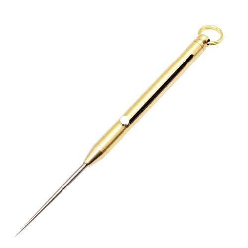 Cure-Dents R¿¿Tractable Portable Edc",Alliage De Titane Haute R¿¿Sistance,Printemps Push-Pull,Cueillette De Fruits,Cadeau Porte-Cl¿¿S,"Pendentif