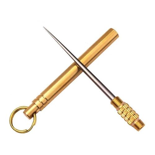Cure-Dents R¿¿Tractable Portable Edc",Alliage De Titane Haute R¿¿Sistance,Printemps Push-Pull,Cueillette De Fruits,Cadeau Porte-Cl¿¿S,"Pendentif