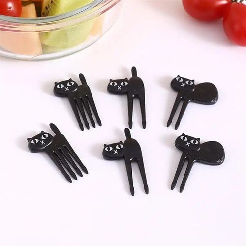 Fourchette ¿¿ Fruits En Forme D'animal","Mini Cure-Dents Fourcommuniste ¿¿ Dessert De Dessin Mignon