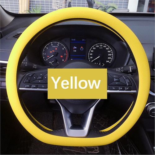 Housse De Volant De Voiture En Silicone Antidérapante Housse De Protection De Volant De Voiture En Silicone Résistant À L¿Usure Quatre Saisons Housse De Volant Universelle Gao