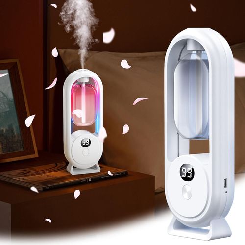 Diffuseur d¿aromathérapie intelligent sans fil Diffuseur automatisé à domicile Pulvérisateur d¿hôtel Désodorisant de toilette Désodorisant GAO1572