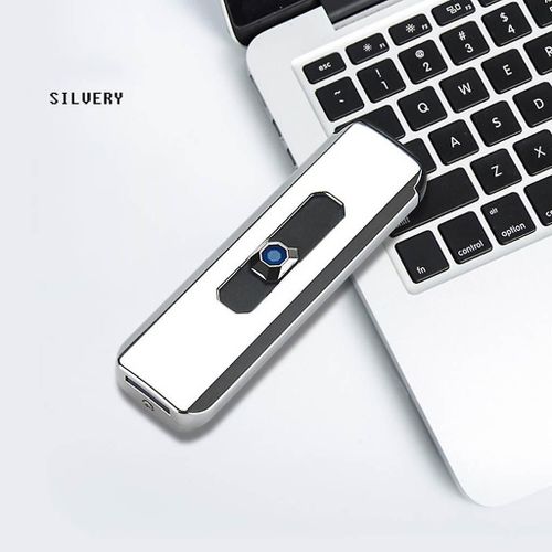 Cigarettes Électrique USB Batterie rechargeable sans flamme Collectible Briquet