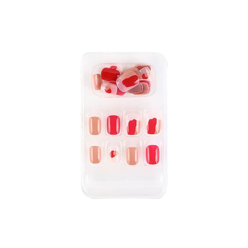 Mardi Gras Cadeaux Nouvelle Série Géométrique Faux Ongles Fini Nail Art Patch Faux Nail Wear 