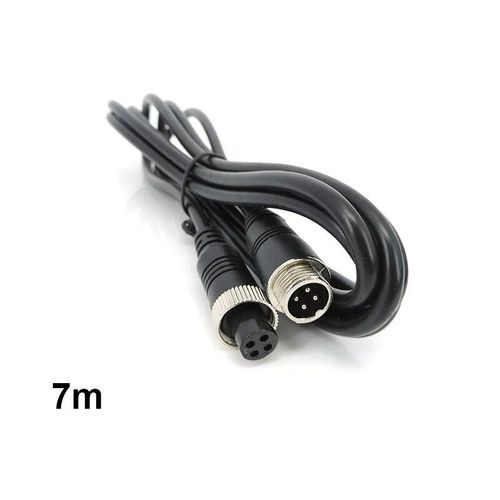Cable d'alimentation de connecteur vid¿¿o d'extension d'aviation pour voiture",camion,bus,moniteur,fil de cam¿¿ra,noyau 4 broches male ¿¿ 600,1 m,3 m,5 m,10 m,15 m,"20m - Type 7m male to female