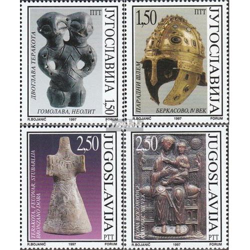 Yougoslavie 2837-2840 (Complète Edition) Neuf Avec Gomme Originale 1997 Musée D'exposition