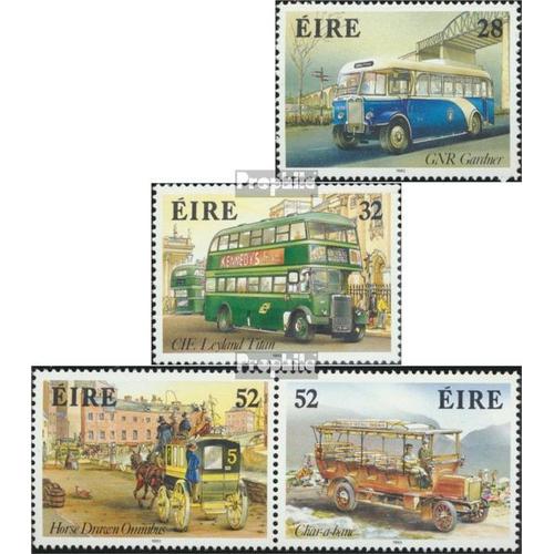 Irlande 835a-836a,837a-838a Couple (Complète Edition) Neuf Avec Gomme Originale 1993 Historique Autobus
