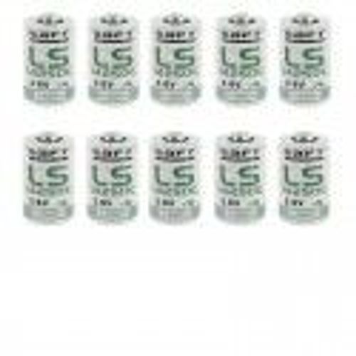 10 X Pile Lithium Saft LS14250 1/2AA 3,6Volt, 3,6V, Lithium-Thionylchlorid