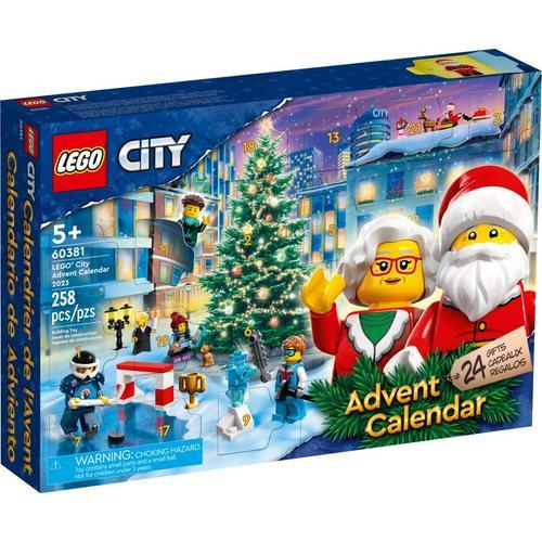 Lego City - Calendrier De L'avent Lego City 2023 - 60381