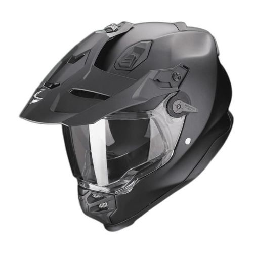 Casque Moto Intégral Scorpion Adf-9000 Air Solid Ece 22-06 - Noir Perle Mat - S