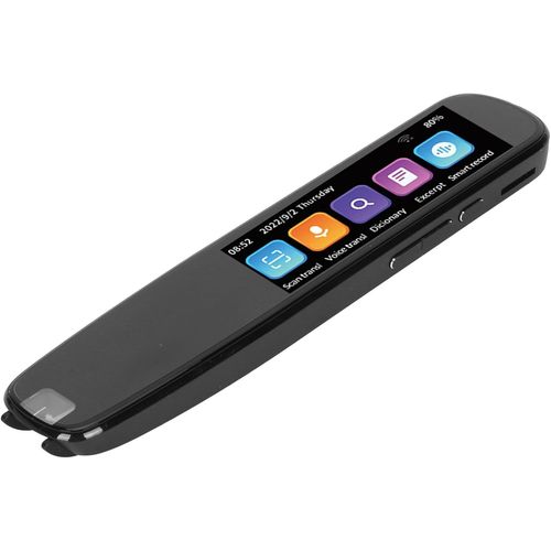 Appareil De Traduction De Langue En Temps Réel, Lecteur Scanner Stylo Dictionnaire Traducteur Vocal Pour Réunions Étudiants De Voyage, Stylo De Traduction De Poche