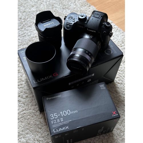 Panasonic Lumix DC-GH5M 20.3 mpix + Objectif Lumix G Vario 12-60mm + Objectif Lumix G Vario 35-100mm