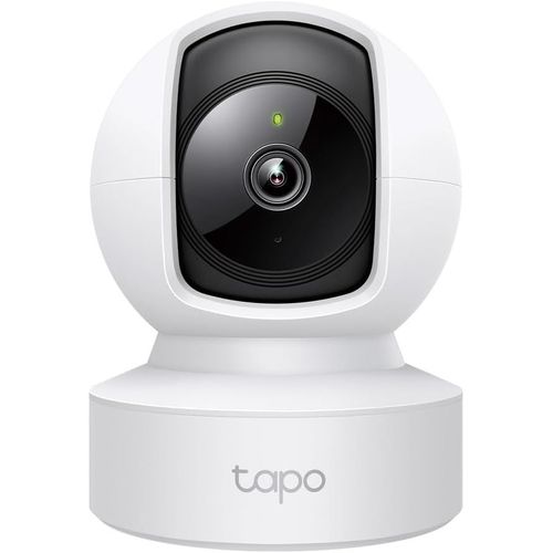 Caméra Surveillance Wifi/Ethernet Intérieure 1080P C202, Détection De Personne, Audio Bidirectionnel, Compatible Avec Alexa Et Google Assistant, Pour Bébé/Animaux