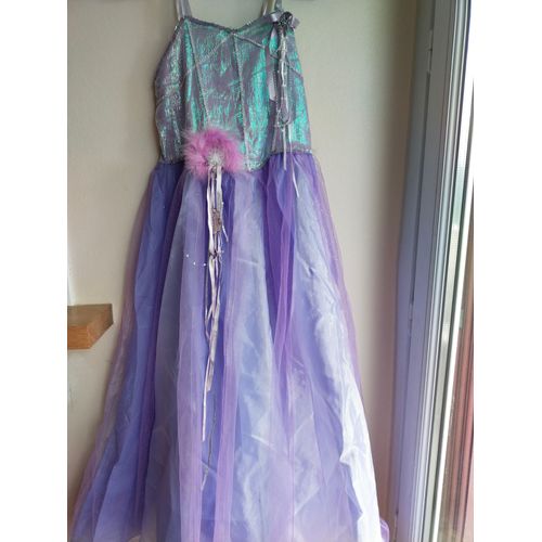 Robe De Princesse Barbie Violette 8.10 Ans