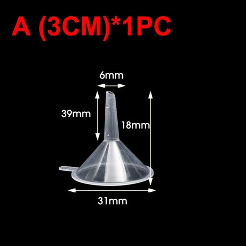 Mini Entonnoir En Plastique Transparent,Petite Bouche,Liquide,Huile De Cuisine,Parfum,Gratitude,Diffuseur Liquide,Outils De Bouteille - Type A-1pc