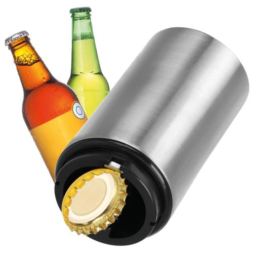 Ouvre-Bouteille Automatique En Acier Inoxydable-Lève-Capsule Pour Bouteilles De Boissons Avec Aimant-Extracteur De Capsule Pour Bière,Cola,Limonade Avec Ajustement Par Pression