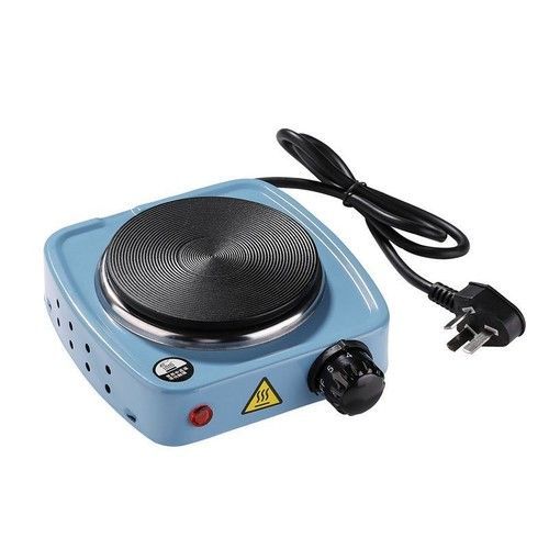 Mini Réchaud Électrique de 500W,Petite Poêle à Café et à Thé pour la Maison - Type blue