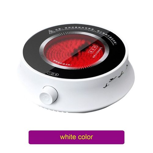 Mini Réchaud Électrique Multifonction,Chauffe-Eau Bouillante,Machine à Thé Domestique,220V,800W - Type White-EU Plug