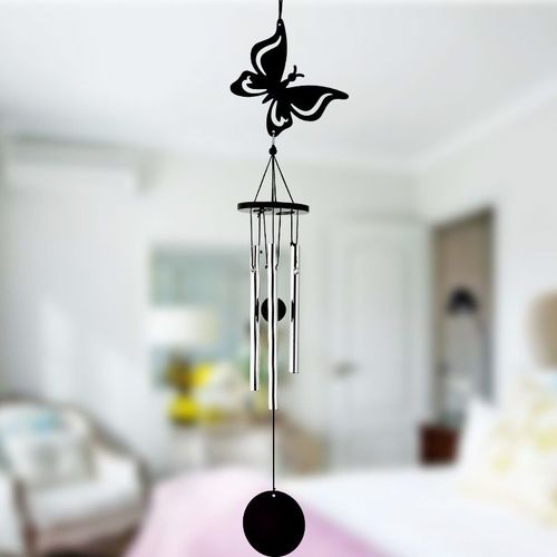 Pendentif multi-tuyaux en métal fait à la main,musique et vent,cadeau créatif,décoration de la maison,artisanat tendance