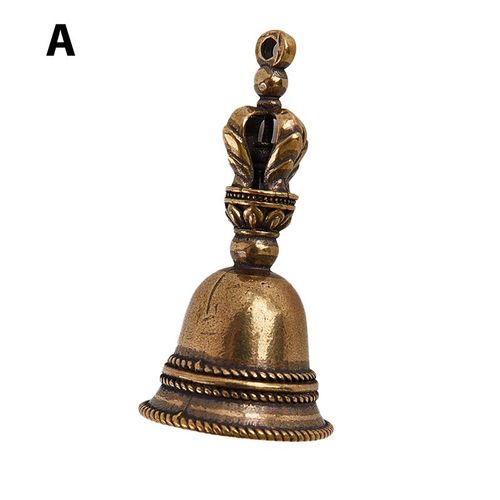 Cloche Tibétaine en Laiton Moulée Sous Pression,Magique,Bouton de Voiture,Cloche à Vent,en Bronze,Cadeau Créatif,Pendentif Feng Shui,pour la Maison