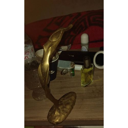 Statue bronze africaine