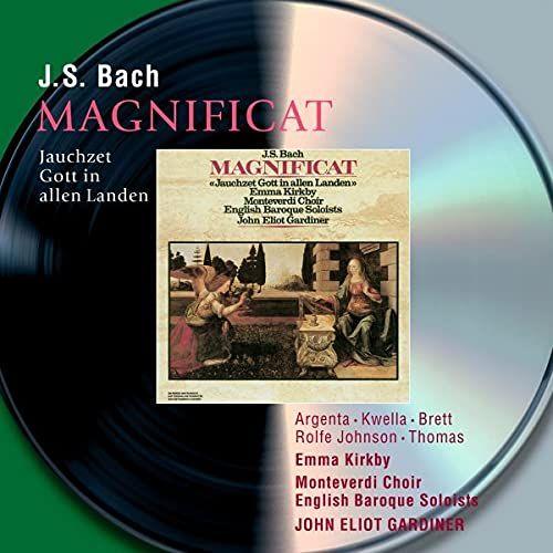 Johann Sebastian Bach Magnificat En Ré Majeur Bwv 243 Cantate Bwv 51 Jauchzet Gott In Allen Landen Par Emma Kirkby Soprano Crispian Steele Perkins English Baroque Soloists Dir John Eliot Gardiner