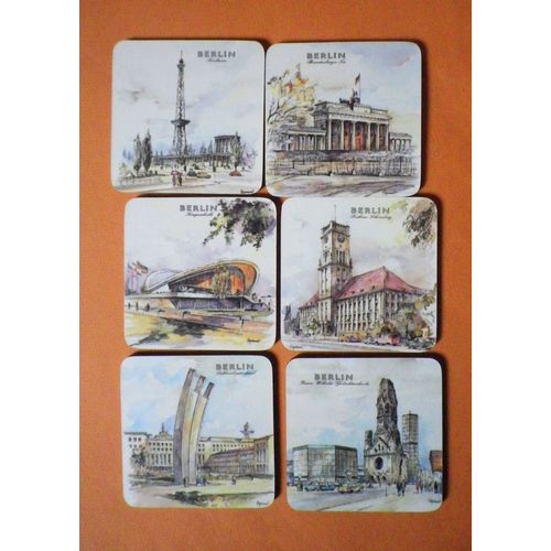 Sous-Verre Vintage De La Série Nos Schuberth Des Années 1970