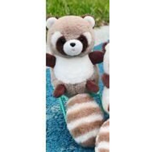 Nouveau Porte-Clés Souple Pendentif En Peluche Raton Laveur