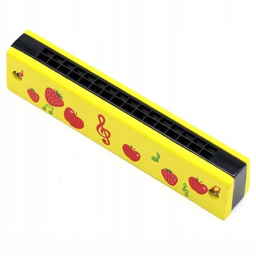 Tableau De Bord Animaux Harmonica En Bois 16 Trous