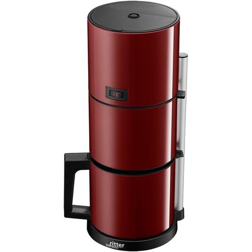 Cafena 5, Cafetière Filtre Programmable, Rouge, Fabriquée En Allemagne