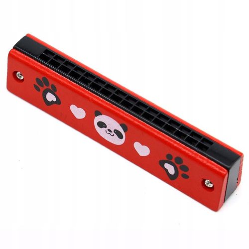 Tableau De Bord Animaux Harmonica En Bois 16 Trous